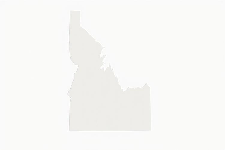 Stylized map highlighting Boise and the Treasure Valley region of Idaho, indicating service area