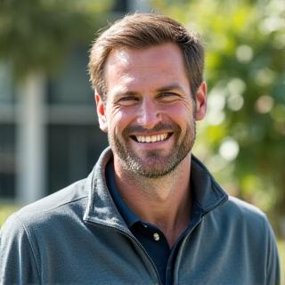 Portrait of Caleb Reid, specializing in irrigation and water management
